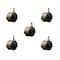 Service Caster 2'' Floor Safe Antique Hooded Twin Wheel Caster 3/8 Threaded Stem, 5PK SCC-TS02S50D-NYU-WA-381634-5 - alternate 1